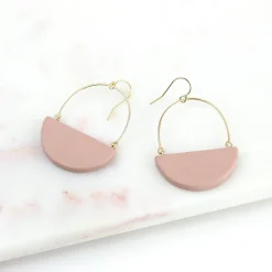 Online Amber E Lea Saturn Earrings Handmade Jewelry