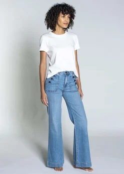 Online ASKK NY Brickhouse Denim in Harbor Bottoms