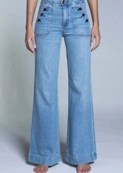 Online ASKK NY Brickhouse Denim in Harbor Bottoms