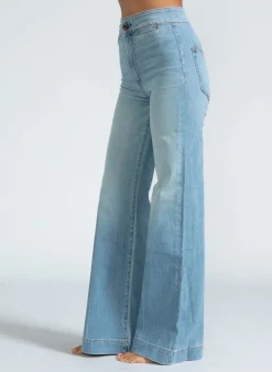 Clearance ASKK NY Brighton Wide Leg Keel Over Bottoms