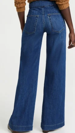 Clearance ASKK NY Brighton Wide Leg Denim | Mercury Bottoms