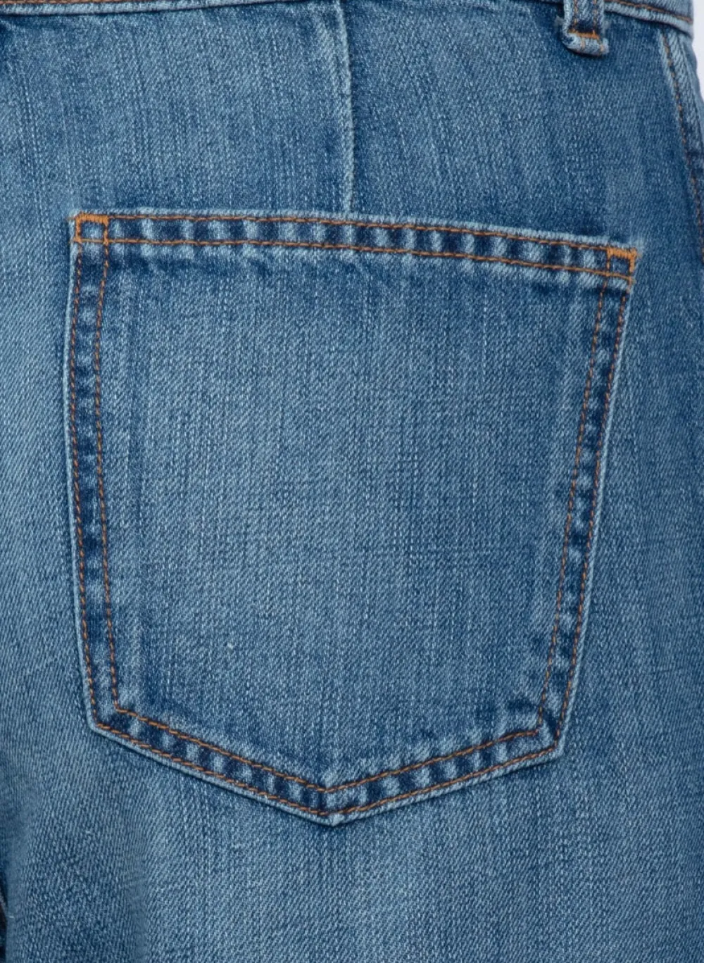 Best ASKK NY Light Weight Pleated Trouser Denim Bottoms