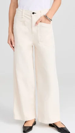 New ASKK Virginia Pant in Bone Bottoms