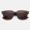 Fashion Carla Colour Monaro Square Sunglasses Deep Taupe Accessories