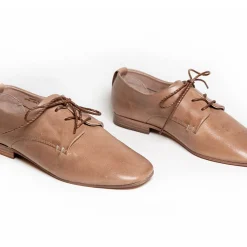 Fashion Either Or Cognac Brown Oxford Shoes Shoes