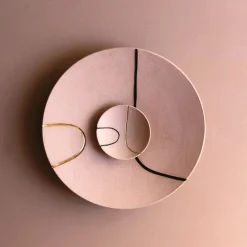 Outlet Eliana Bernard Large 12" Ceramic Decorative Platter Handmade Beauty | Wellness