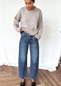 Hot Emerson Fry Dark Nova Barrel Denim Jeans Bottoms