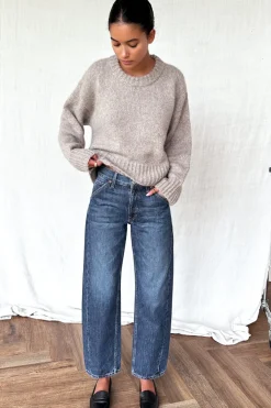 Hot Emerson Fry Dark Nova Barrel Denim Jeans Bottoms