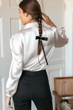 Online Emerson Fry Frankie Blouse in Porcelain Tops