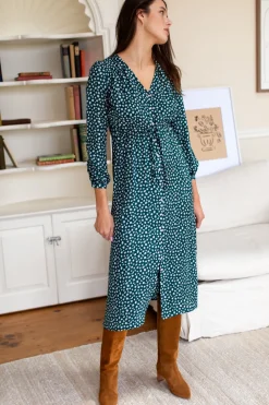 Sale Emerson Fry May Dress - Marguerite Daisy Forest Dresses