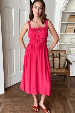 Sale Emerson Fry Pipa Dress in Rococco Red Dresses