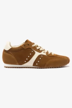 Sale Larroude Stella Sneaker Trainer in Pecan Shoes