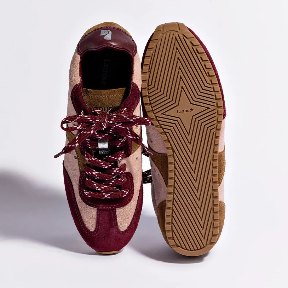 New Larroude Stella Sneaker Trainer in Tulip Shoes