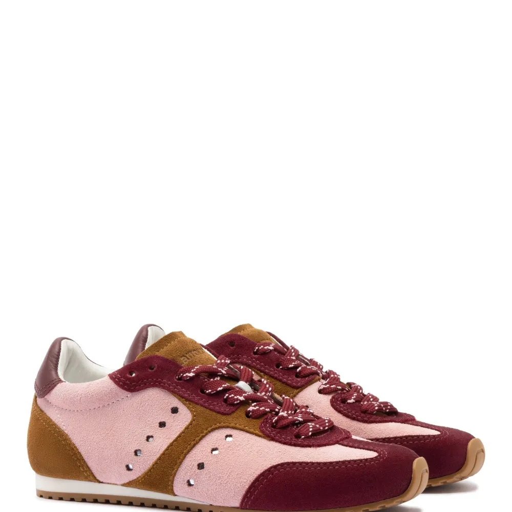 New Larroude Stella Sneaker Trainer in Tulip Shoes