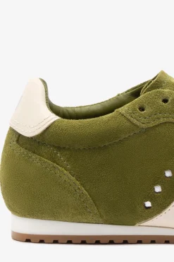 Online Larroude Stella Sneaker Trainer in Seaweed Shoes