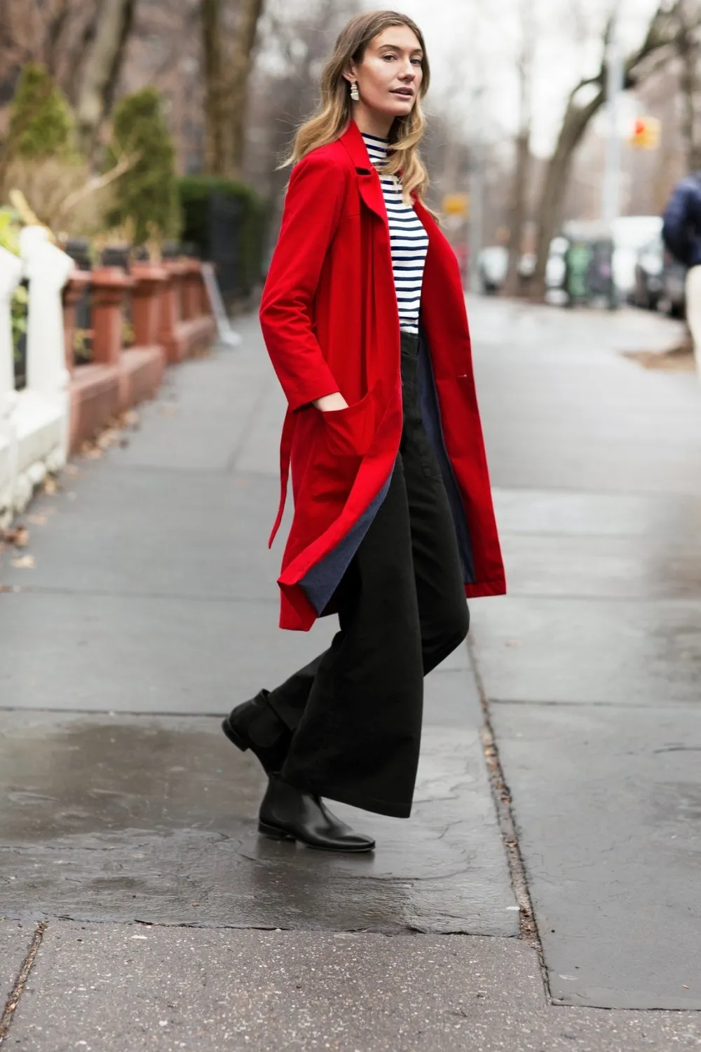 Outlet Long Sabrina Denim Pants | Black Bottoms