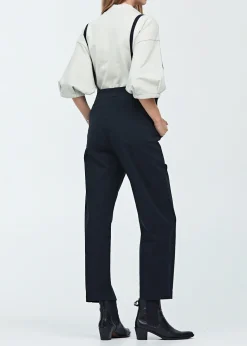 Fashion Loup Knot Overalls l Black Bottoms