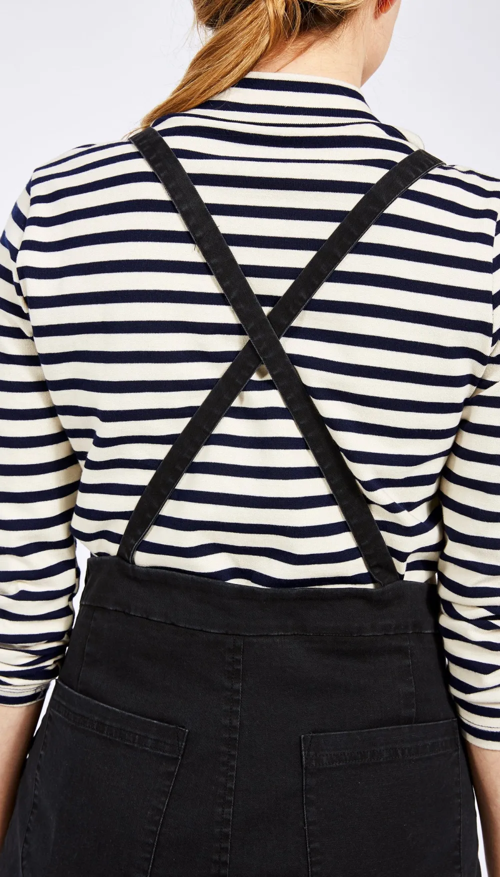 Fashion Loup Knot Overalls l Black Bottoms