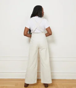 Outlet Loup Madelyn Overalls in Salt Bottoms