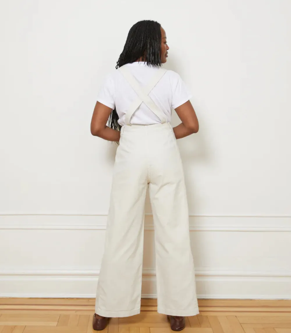 Outlet Loup Madelyn Overalls in Salt Bottoms