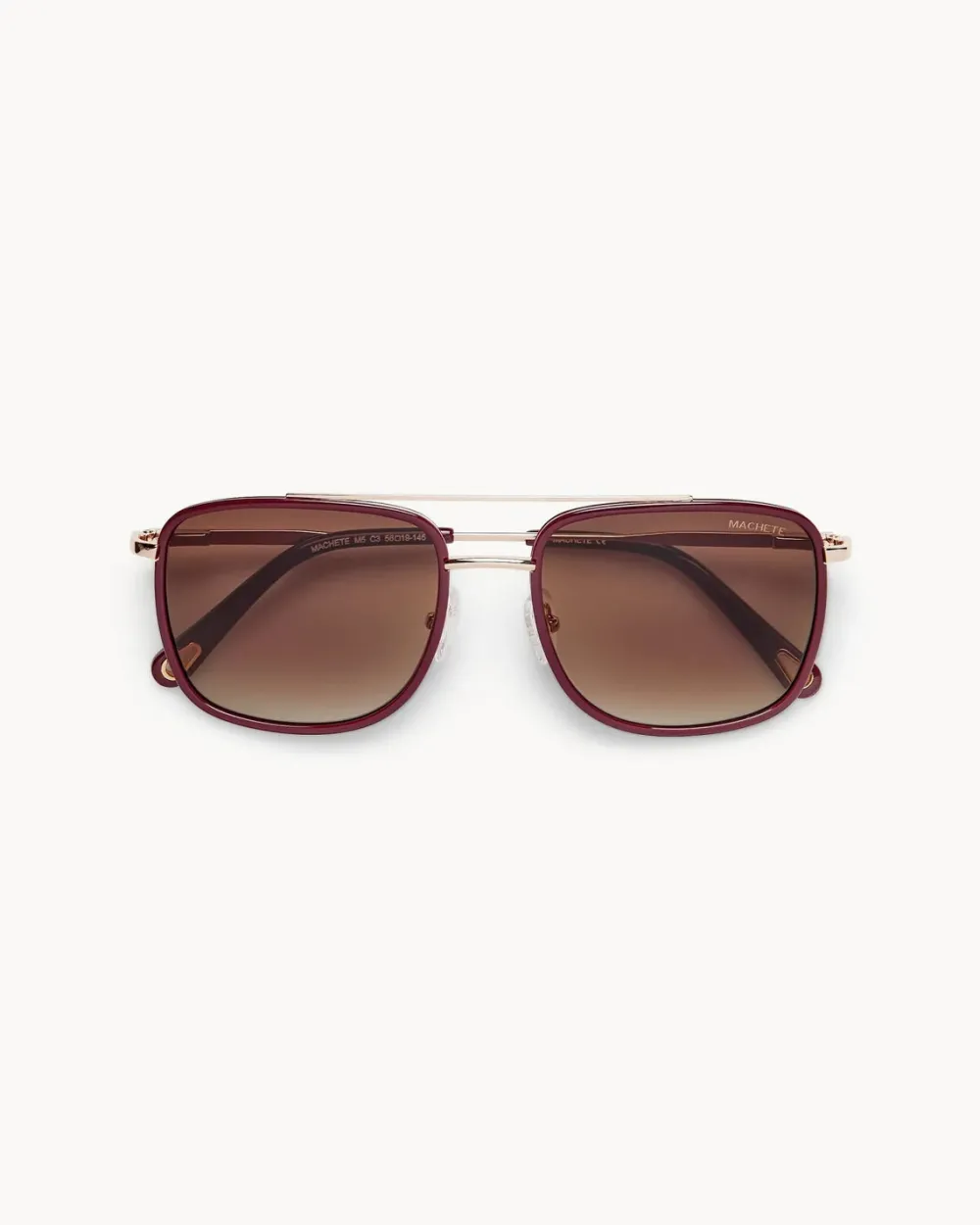 Discount Machete Amelia Sunglasses in Oxblood Accessories