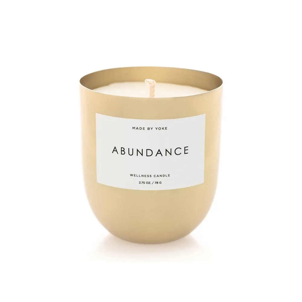 Fashion Made by Yoke | Abundance Wellness Candle Handmade Beauty | Wellness