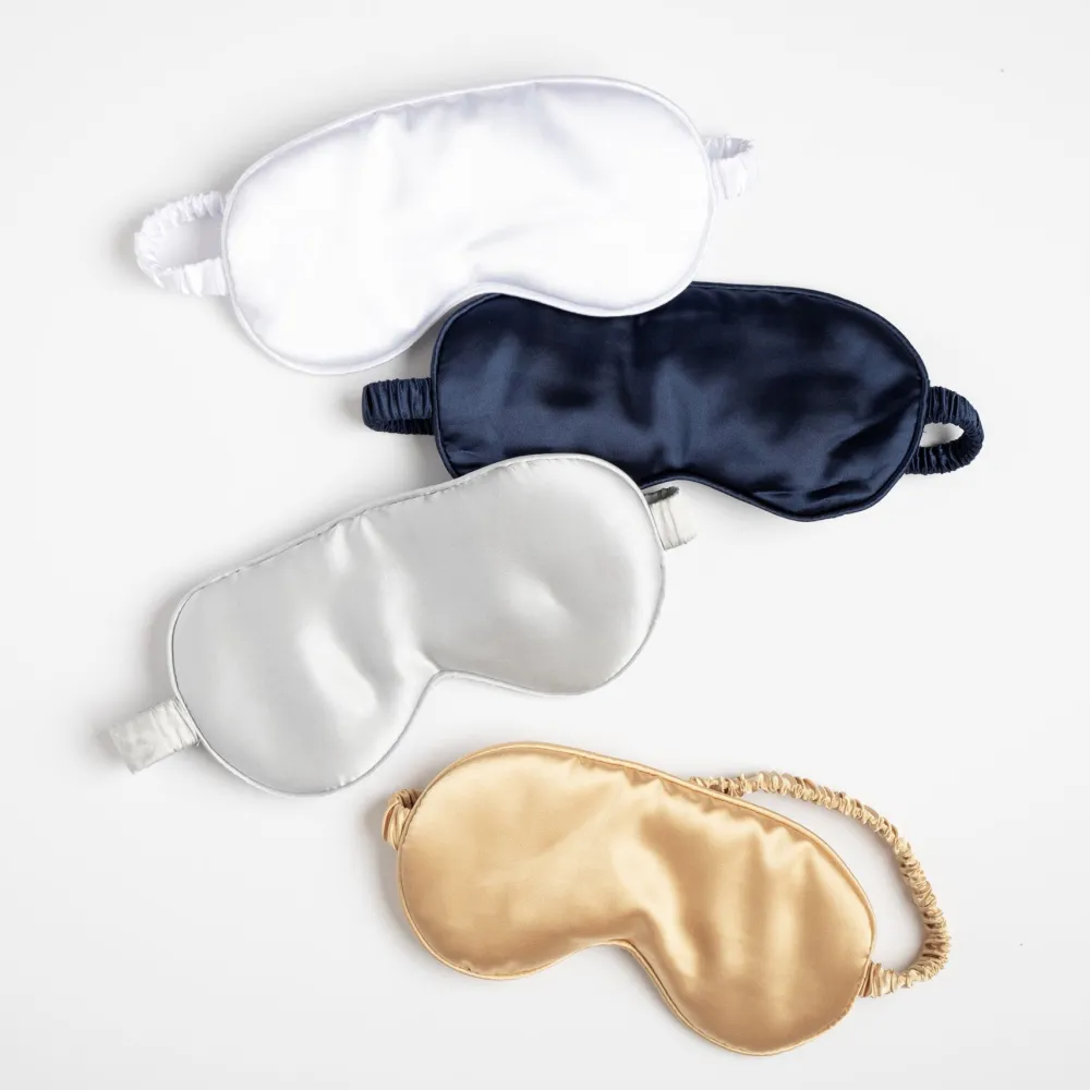 Best Made by Yoke Silk Sleep Well Eye Masks | Multiple Colors Handmade Beauty | Wellness