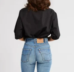 Outlet Mille Sofia Top in Black Tops