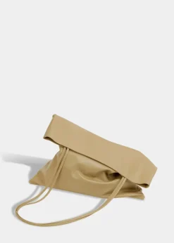 New Modern Weaving Slim Lamb Sak in Camel Accessories