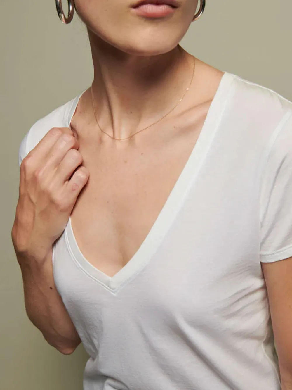 Sale Nation LTD Blair Tee in White Tops