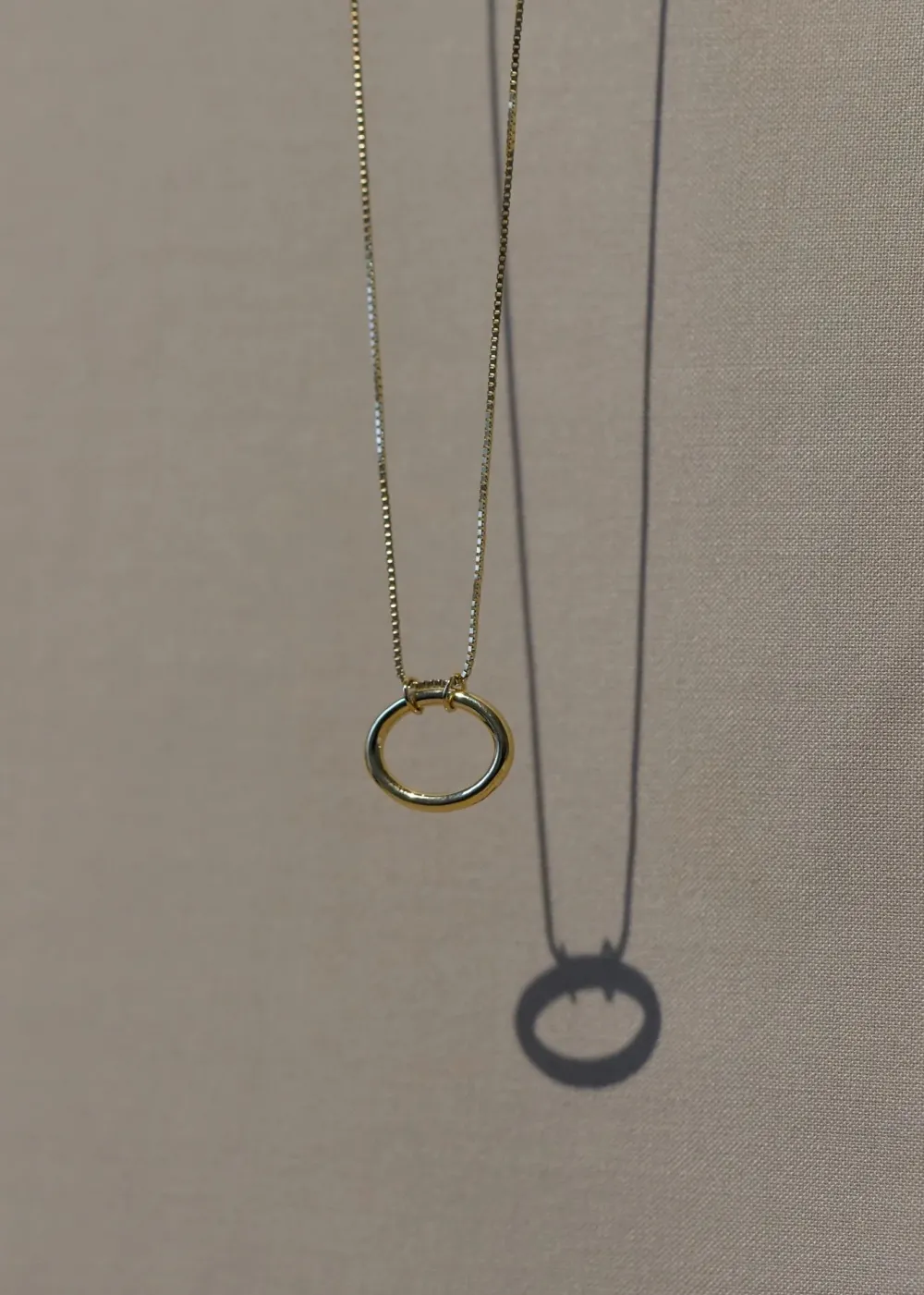 Hot Otiumberg Oval Pendant Necklace in Gold Vermeil Handmade Jewelry