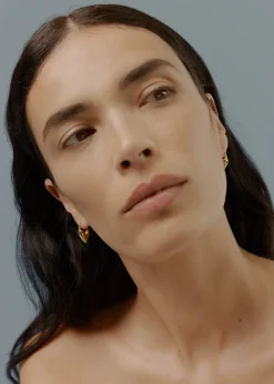 Discount Otiumberg Roscida Heart Hoops Handmade Jewelry