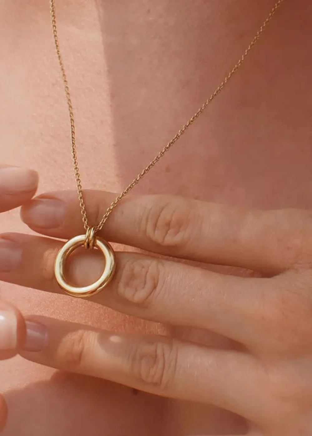 Fashion Otiumberg San Sebastian Necklace in 14kt Gold Vermeil Handmade Jewelry