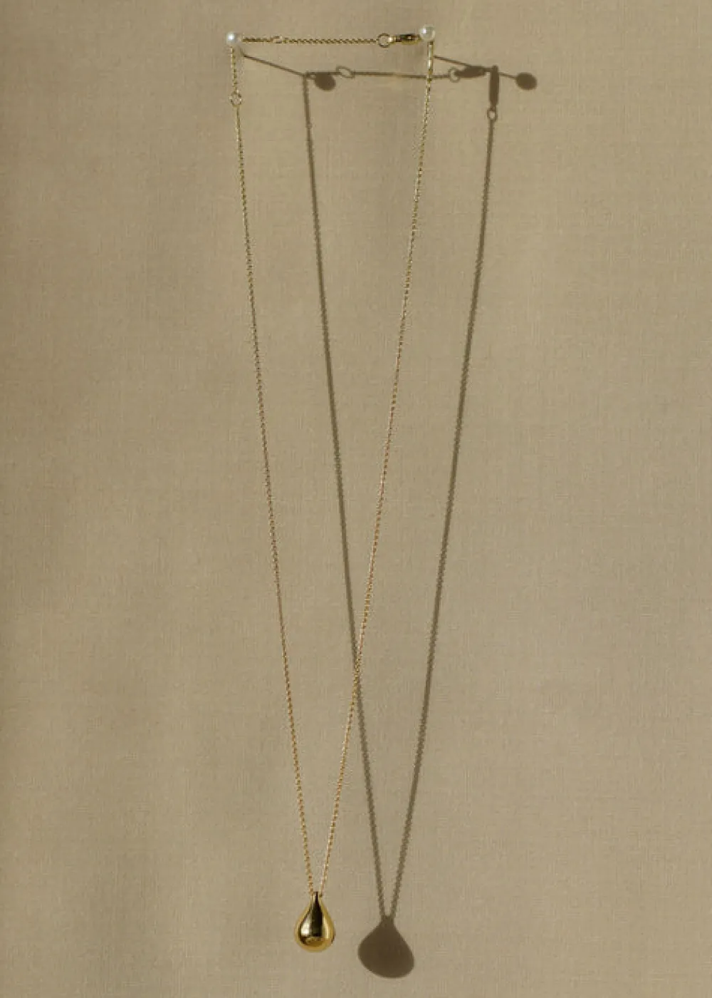 Sale Otiumberg Stilla Necklace in 14kt Gold Vermeil Handmade Jewelry