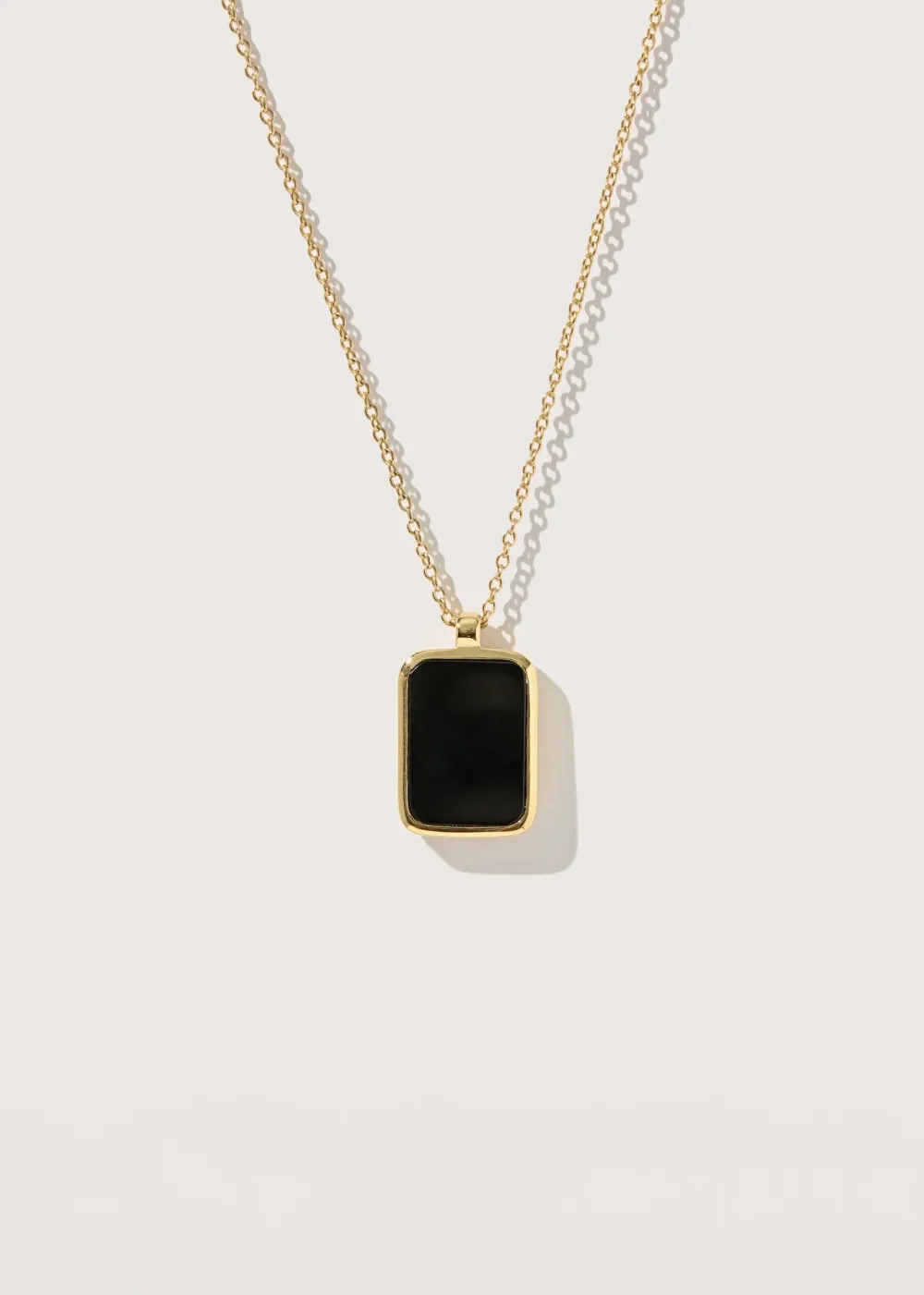 Hot Otiumberg Tag Inlay Pendant in Black Onyx Handmade Jewelry