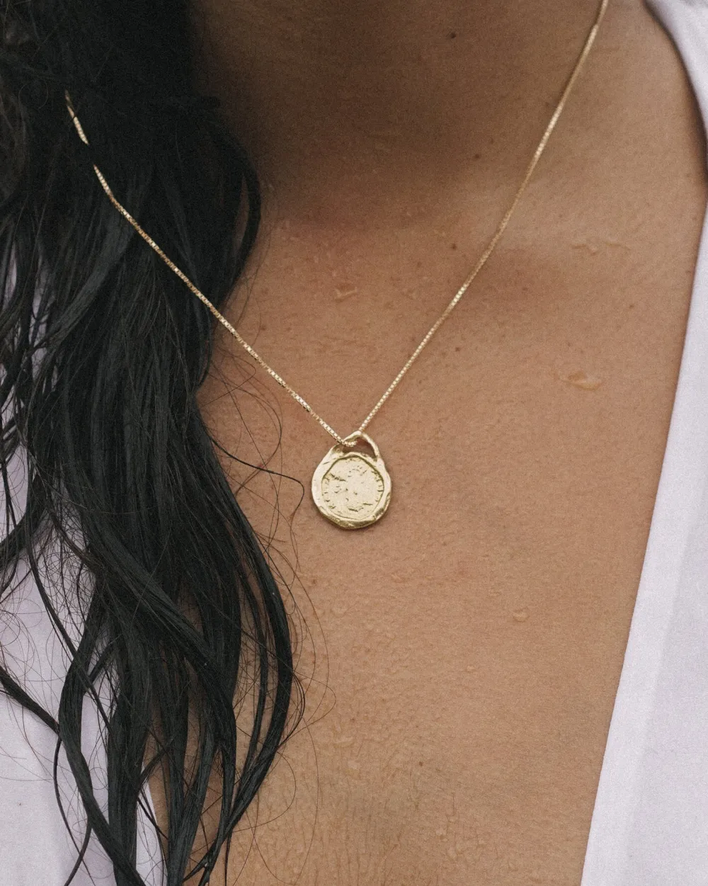 Outlet Roma Gold Coin Necklace Handmade Jewelry