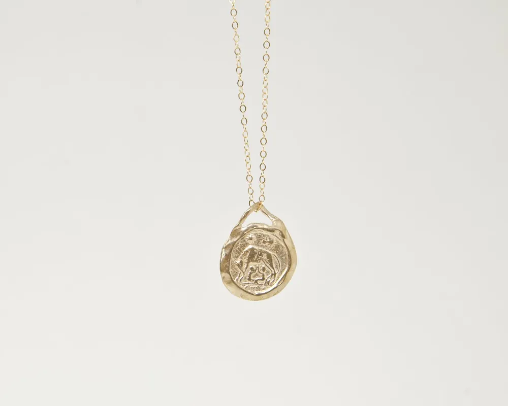 Outlet Roma Gold Coin Necklace Handmade Jewelry