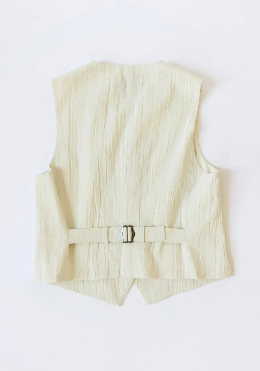 Clearance Sayaka Davis Four Button Vest Ivory Tops