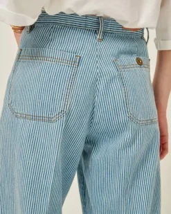 Discount Sessun Aldricks Pants in Coutil Sky Bottoms