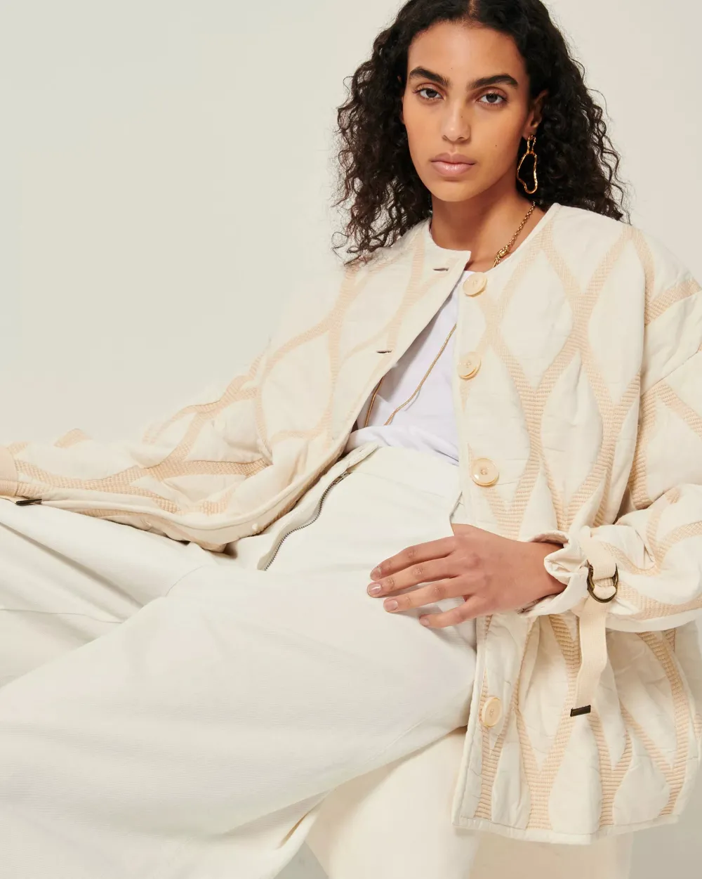 Best Sessun Artesana Jacket in Fleur De Sel Outerwear