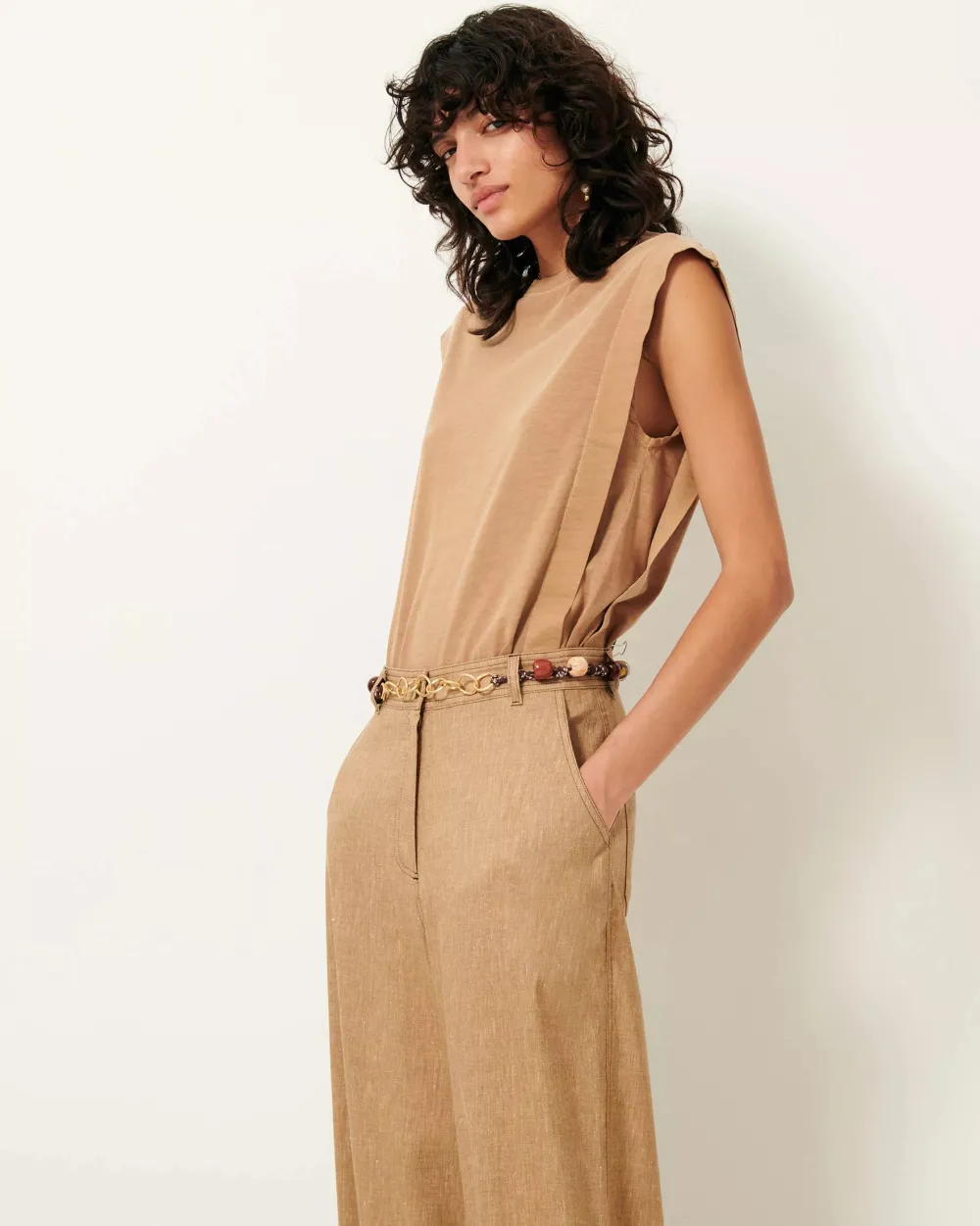 Clearance Sessun Dasum Pants in Alpaga Bottoms