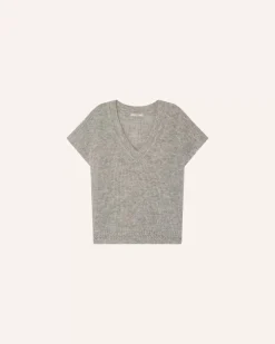 Outlet Sessun Matua Mid Grey Vest Sweater Tops