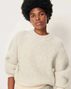 Online Sessun Odense Sweater in Milkygres Tops