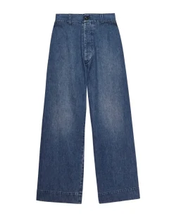 Discount The Great Seafair Jean in Marina Wash Bottoms