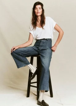 Discount The Great Seafair Jean in Marina Wash Bottoms