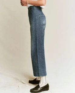 Discount The Great Seafair Jean in Marina Wash Bottoms