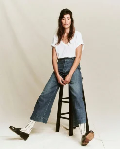 Discount The Great Seafair Jean in Marina Wash Bottoms