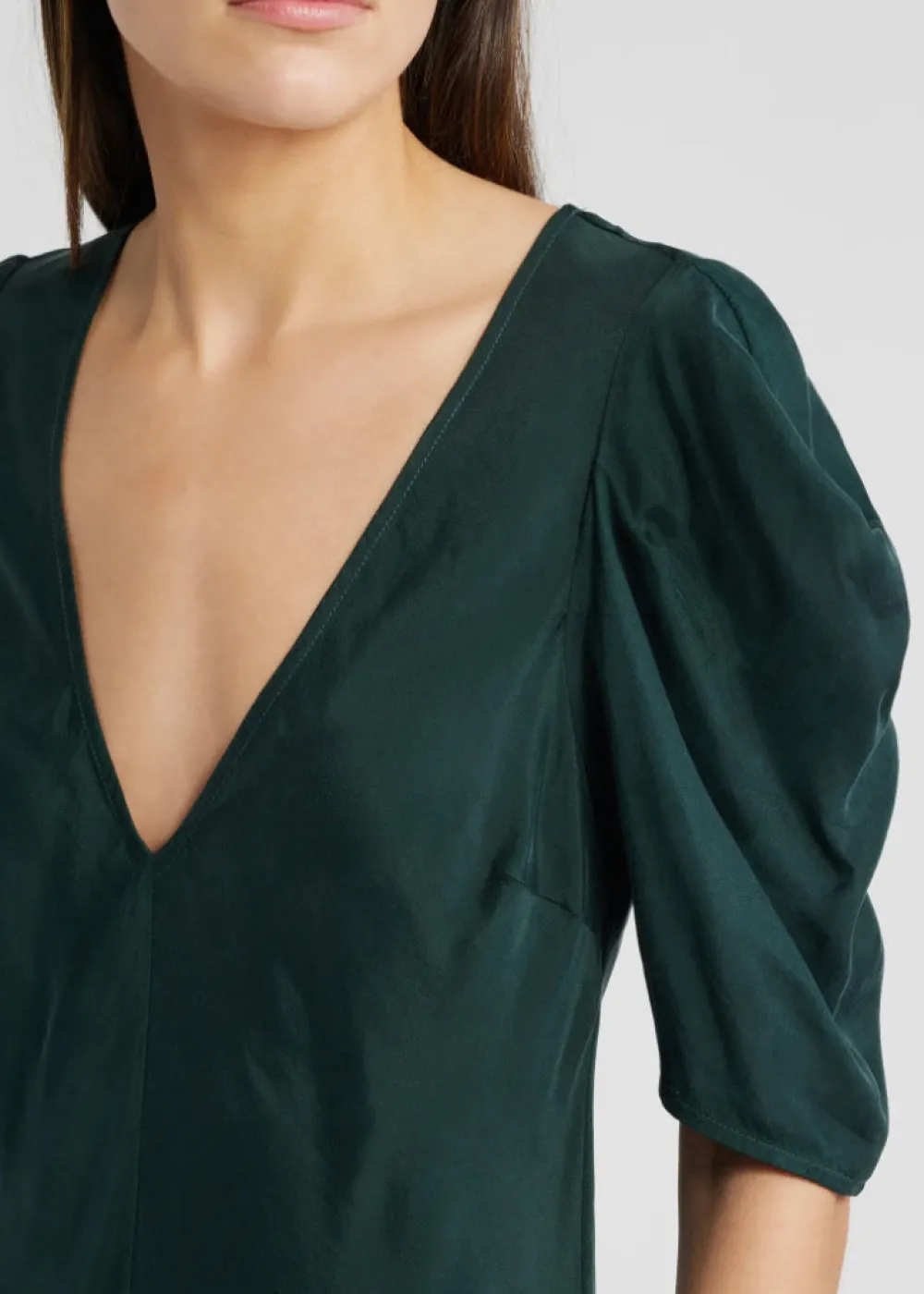 Outlet The Great The Century Dress in Winterpine Dresses