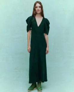 Outlet The Great The Century Dress in Winterpine Dresses