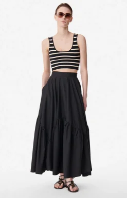 Fashion Vanessa Bruno Astree Skirt in Black Bottoms